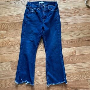 LOFT The Kick Crop jeans.